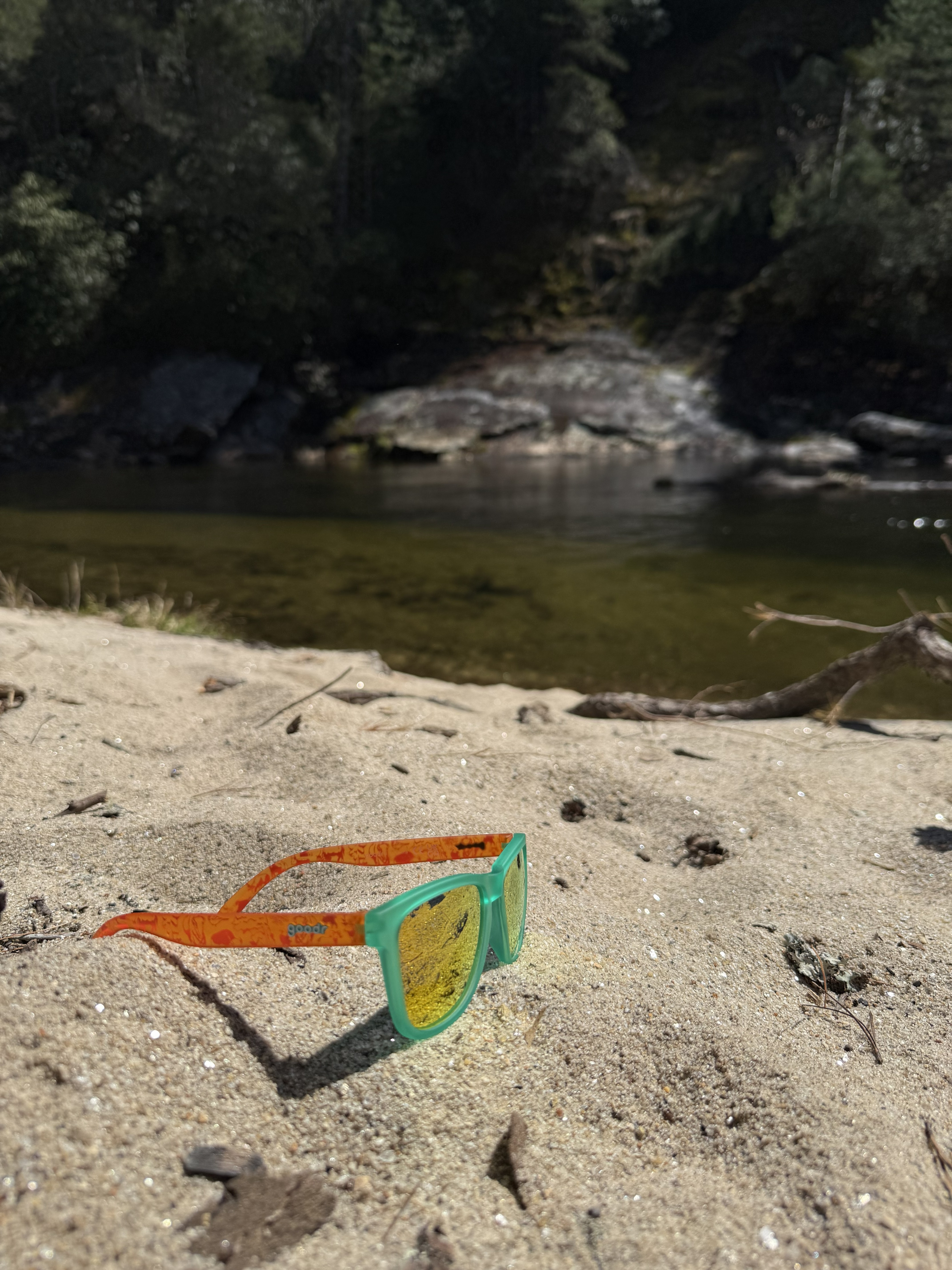 Beach near the river